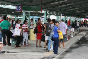 Passageiros foram surpreendidos com a greve