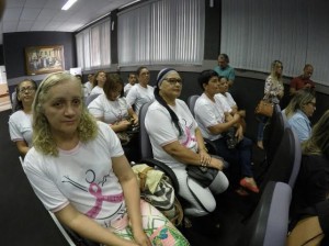 Grupo Mulheres de Peito acompanhou a coletiva