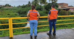 Defesa Civil de Aracaju alerta para chuva moderada nas próximas 24h