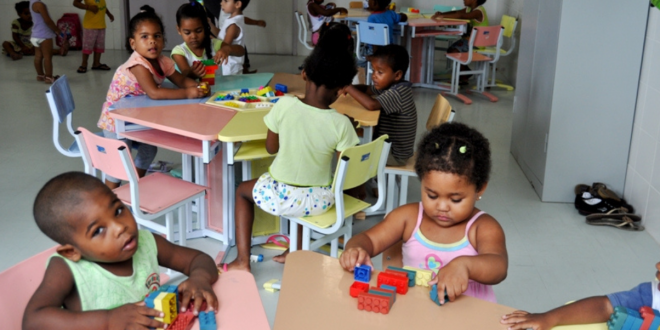 Crianças na escola