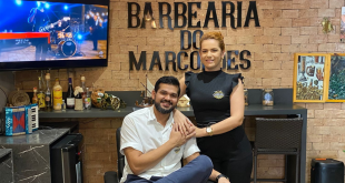 Casal Marcondes e Josi na Barbearia