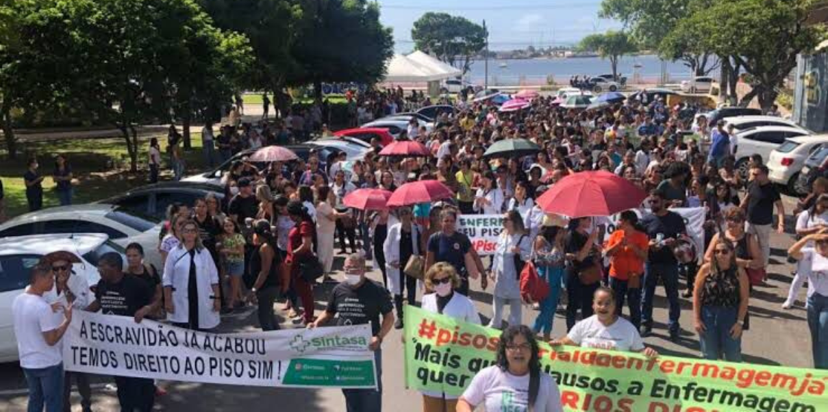 Augusto Couto, presidente do Sintasa: “É uma situação frustrante, pois o que está sendo pago não é o piso, mas sim um abono”