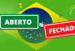 Aberto, fechado, 7 de setembro