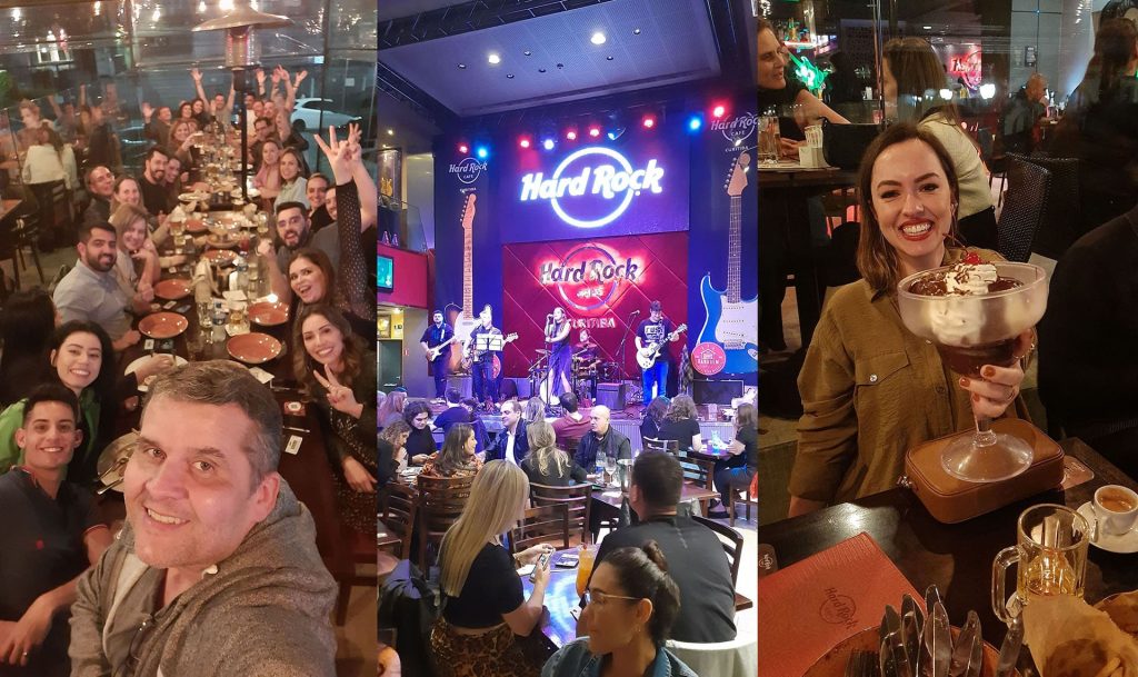 Hard Rock Café - Happy Hour pós evento OnTheRoad