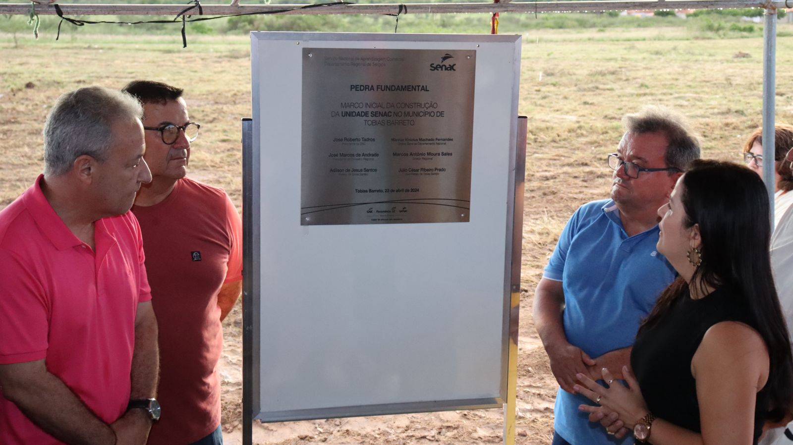 Senac Sergipe lança pedra fundamental da nova sede da unidade de Tobias Barreto