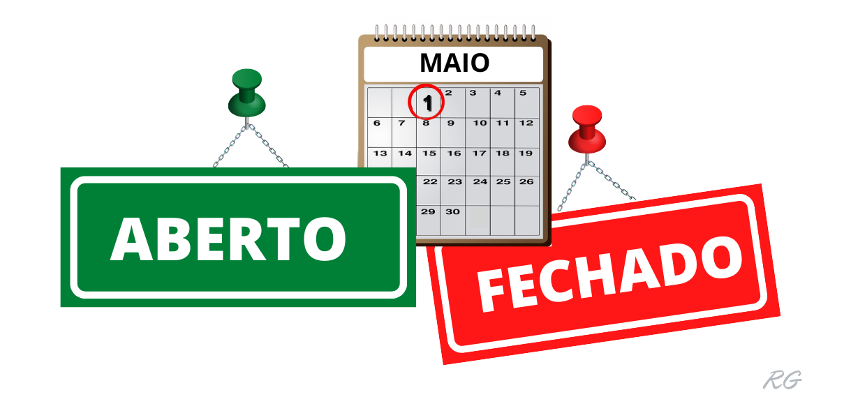 Confira o que abre e o que fecha no feriado do Dia do Trabalhador