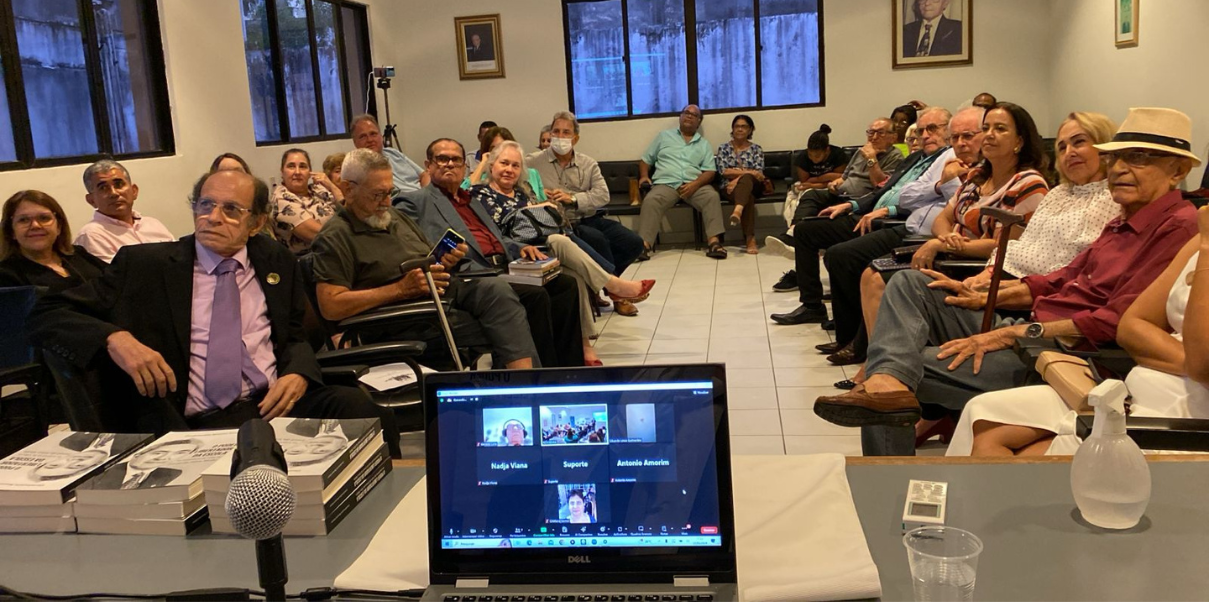 Sergipanos numa tarde de afeto na Academia Baiana de Educação