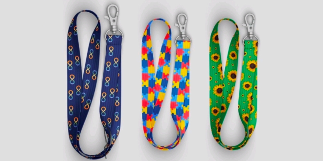 Cordões para identificar