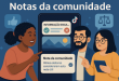 "Notas da Comunidade"