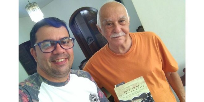 Claudefranklin e professor Cândido