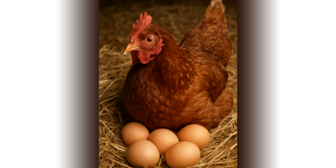 Doroteia colocando ovos