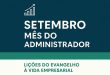 Setembro -Mês do Administrador