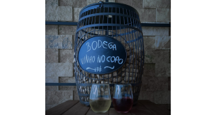 Bodega vinho no copo