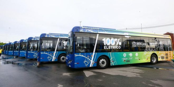 Ônibus elétrico, Aracaju