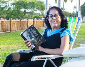 Gleide Ramalho, aposentada, no Parque da Sementeira