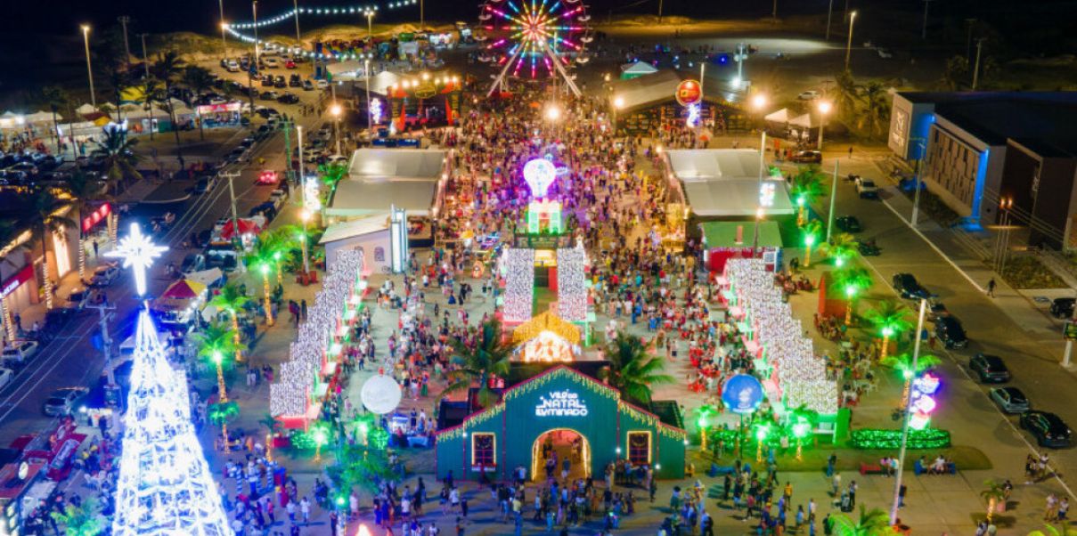 Inscrições para o comércio na Vila do Natal Iluminado 2025 acontecerão na segunda-feira, 24