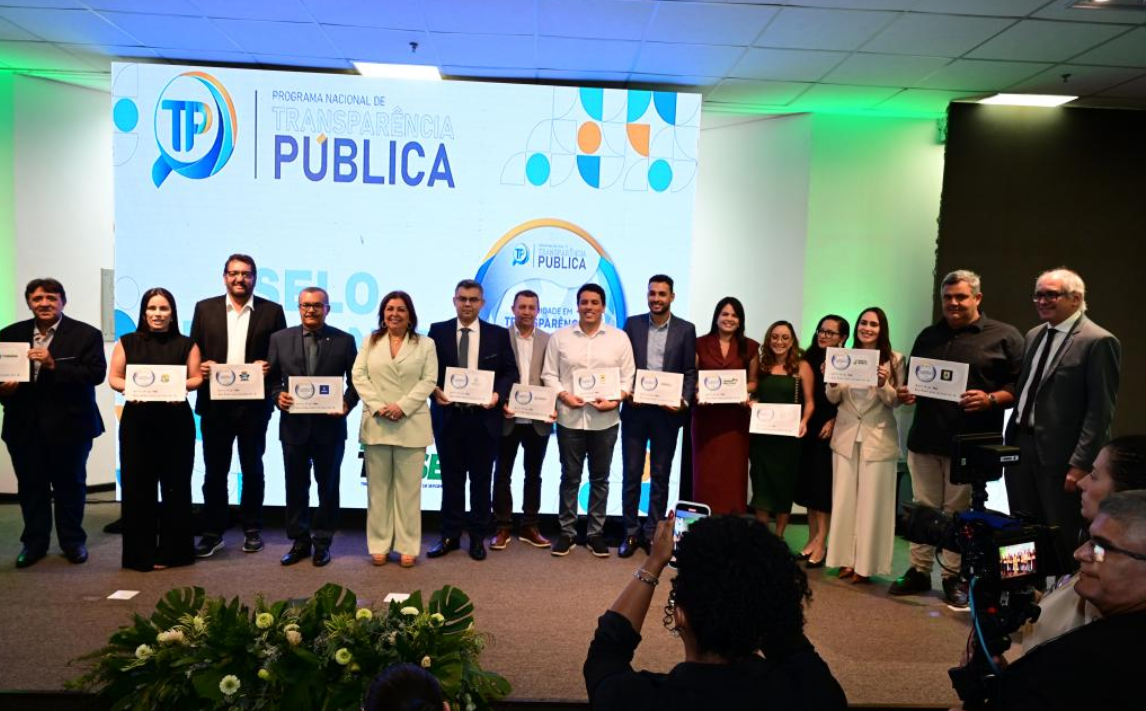 Com Selo Diamante, Aracaju se torna a primeira do Nordeste e a quarta do Brasil em transparência
