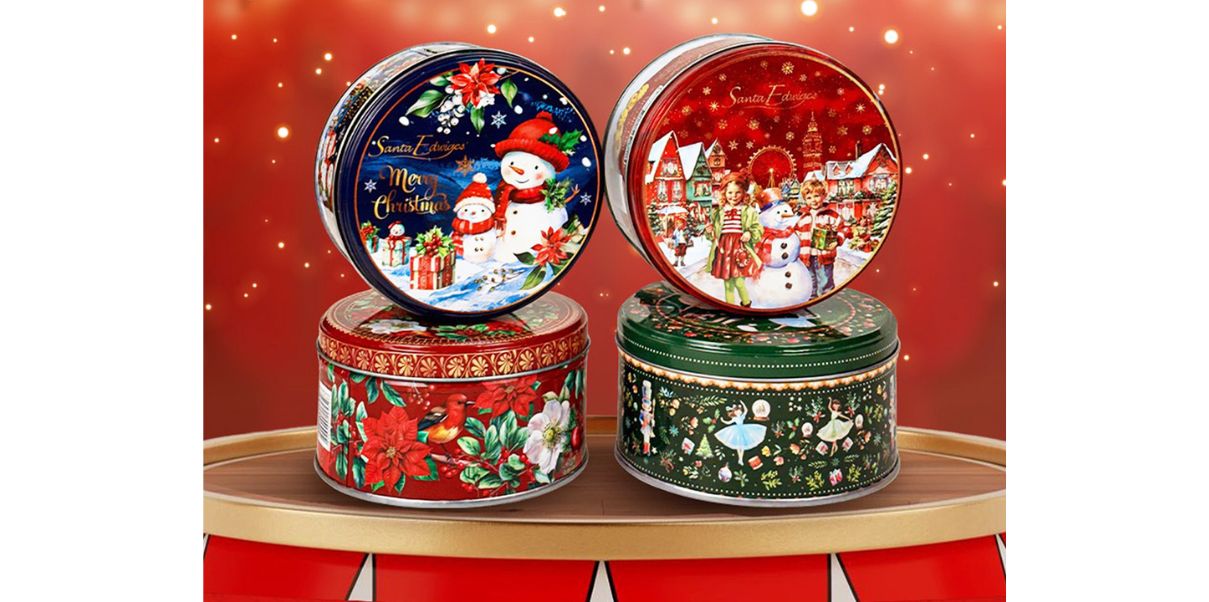 Shopping Jardins presenteia os consumidores com lata de biscoito natalino