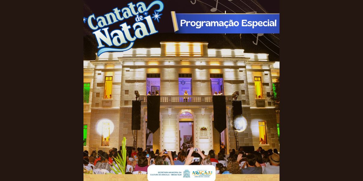 A Luz do Natal: cantatas serão realizadas nas sacadas do Palácio-Museu Luiz Antonio Barreto; veja a programação completa