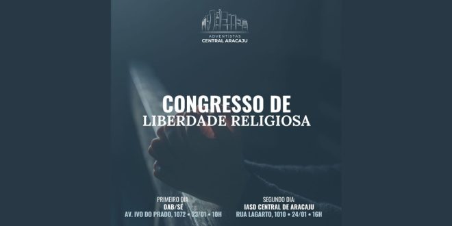 Cartaz do seminário adventista