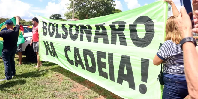 Protesto contra Bolsonaro