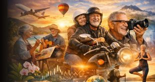 A vida é arte; idade é apenas um número