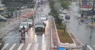 Chuva de 60 mm em uma hora provoca alagamentos e deixa Aracaju em alerta