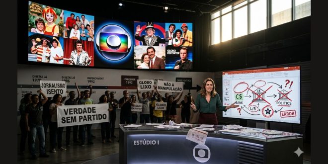 Desculpa constrangedora da Globo