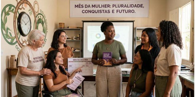 Março, mês das mulheres