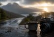 um café , uma foto