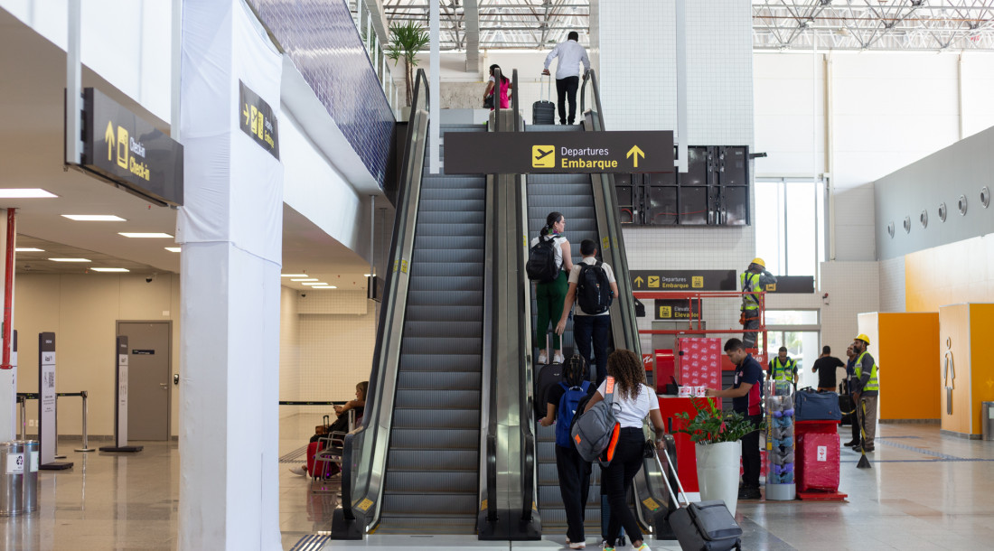 Fluxo de passageiros no Aeroporto de Aracaju cresce 5,9% em abril
