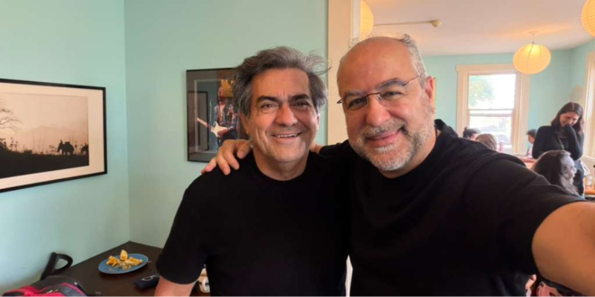 Thadeu e Mariano, em Seattle