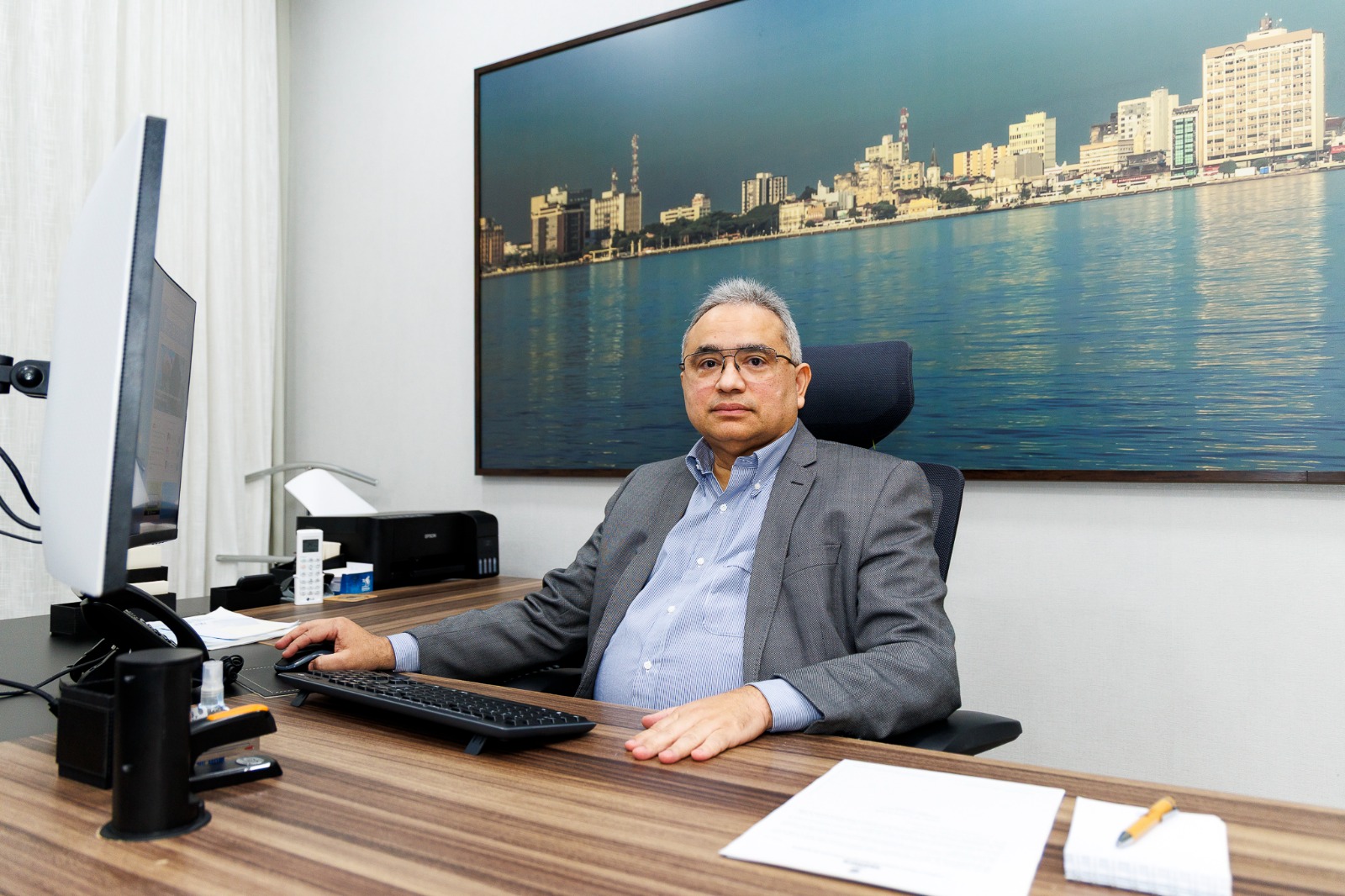 Alan Lemos, presidente da Sergas