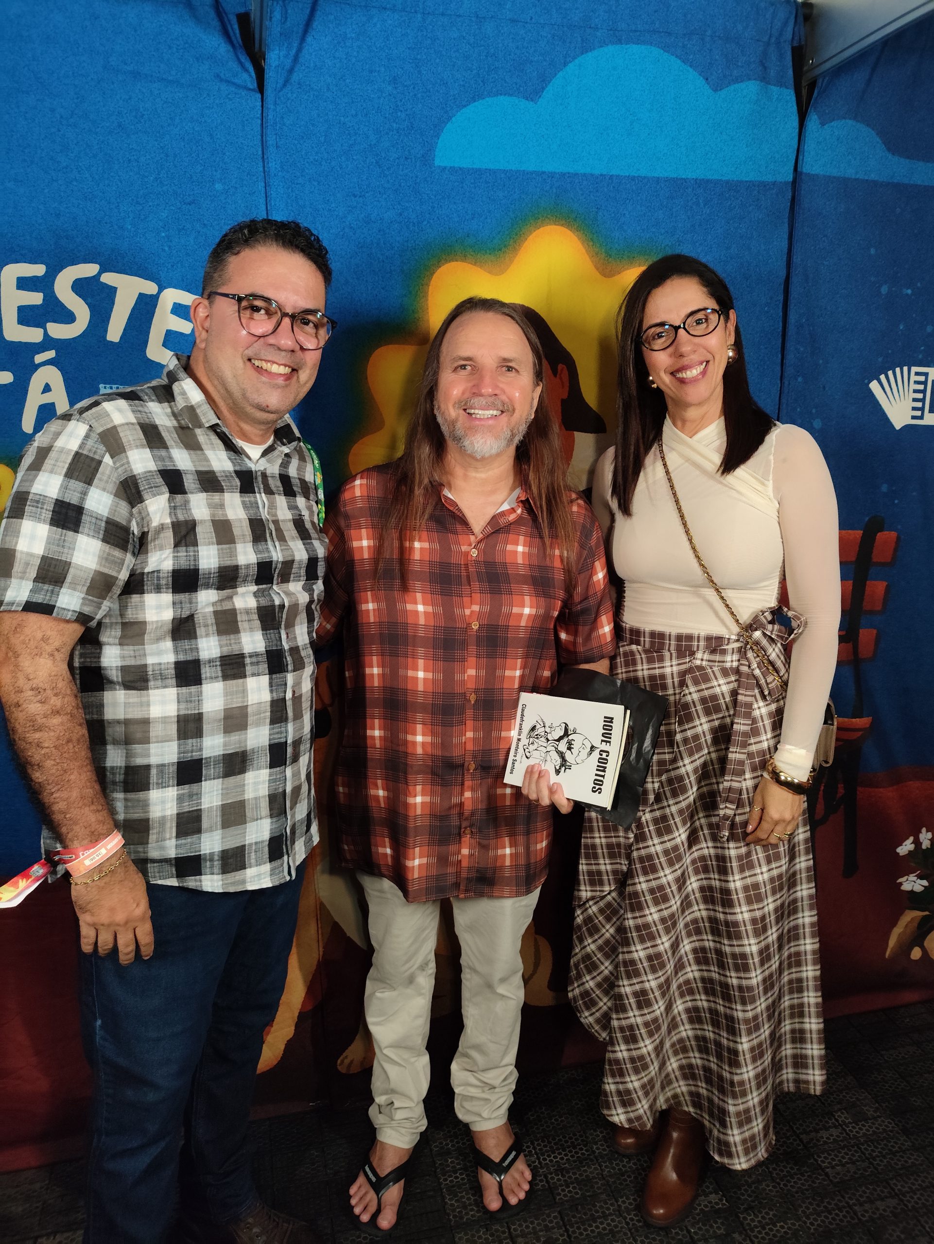Claudefranklin Monteiro, Dorgival Dantas e Patrícia Monteiro