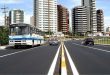 A avenida Beira Mar