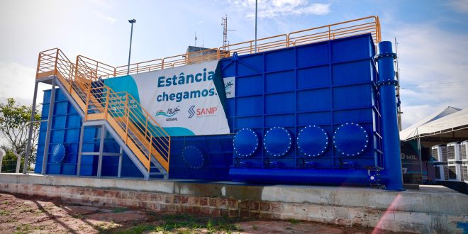 Iguá: obras em Estância
