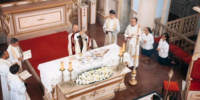 Primeira Presidência do Padre Allan Dino em Lagarto (06.08.2026) - Créditos (PASCOM da Piedade)