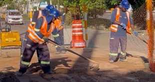 Obras de Adutora na Avenida Maranhão chegam a 50% de execução