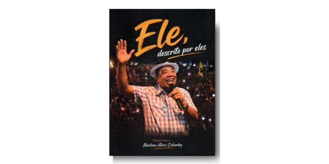 Capa do livro "Ele, descrito por eles"