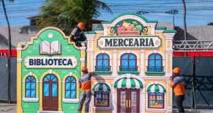 Montagem da Vila da Criança entra em estágio final para receber sergipanos e turistas a partir desta sexta-feira, 9