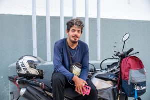 Motoboy Anderson Oliveira