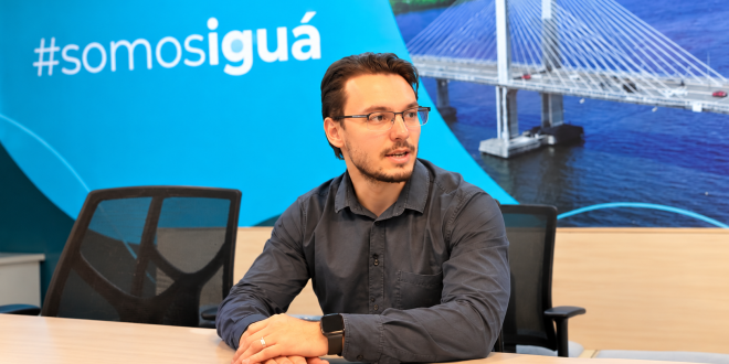 Erick Maffazioli, diretor de operações da Iguá Sergipe,