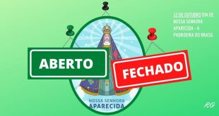 Feriado de 12 de outubro: confira o que abre e o que fecha no estado, município e shoppings