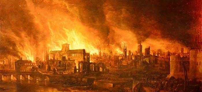 Grande incêndio de Londres em 1666