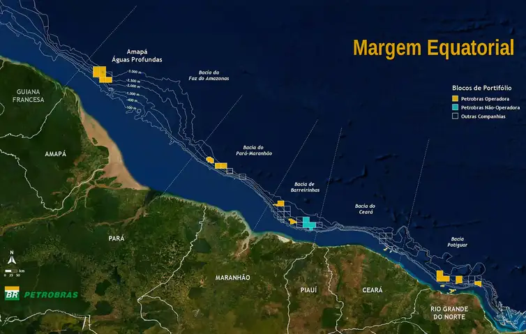 margem equatorial